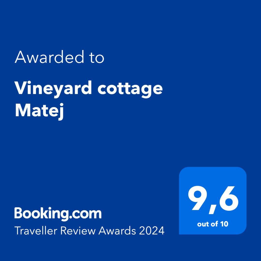 Vineyard Cottage Matej Trebnje Exterior photo